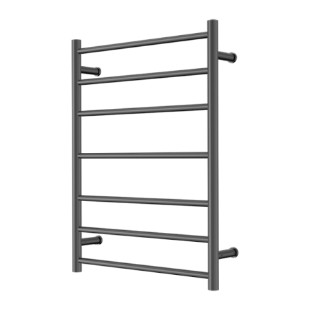 Mecca 240V 7 Bar Heated Towel Ladder Graphite (NR190003hGR)