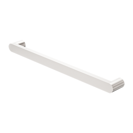 Bianca 240V Single Heated Towel Rail Brushed Nickel (NR9025hBN)